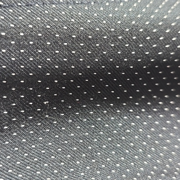 {New York & Co.} Womens Black Polka Dot Mid Rise Dress Pants - Size 10 - Picture 10 of 13